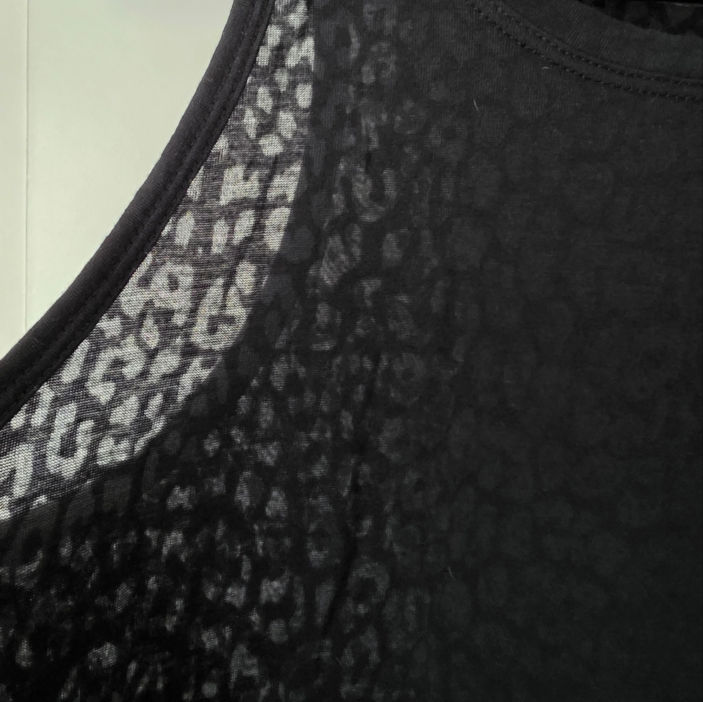 Semi-sheer Leopard Tank - Picture 3 of 7